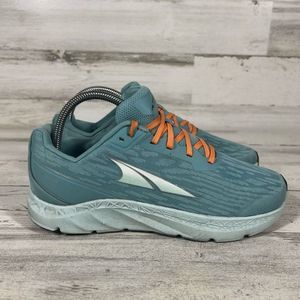 Altra Rivera Athletic Sneaker Blue Orange Lace Up Shoe Womens 8.5 ALOA4VQV444